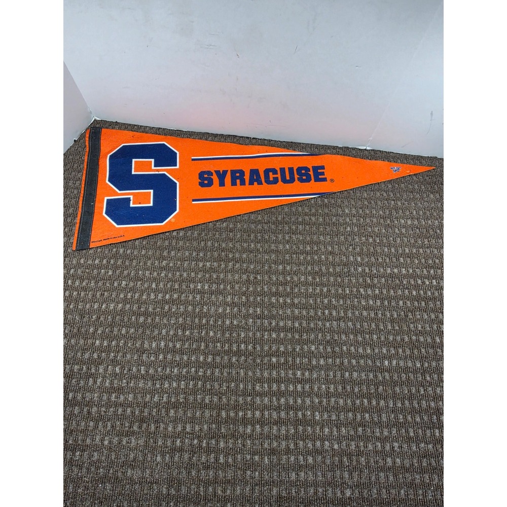 WinCraft Syracuse Orange NCAA Felt Pennant 30 Inch Made in USA